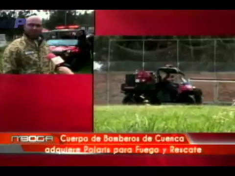 Cuerpo de Bomberos de Cuenca adquiere Polaris para fuego y rescate