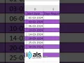 How to shade rows alternatively in Excel
