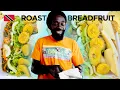 Lagu Roast BREADFRUIT by Bodow in Manzanilla, Trinidad \u0026 Tobago 🇹🇹 In De Kitchen