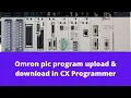 Omron plc program upload download in CX programmer Omron PLC Programming Tutorials