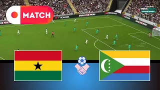GHANA vs COMOROS | World Cup Qualifying 2025 Match Simulation | eFootball Pes 21 Gameplay