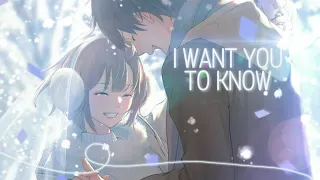 Download 『I Want You To Know』- ZEDD NIGHTCORE MP3