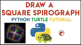 Python Turtle - Square Spirograph Tutorial