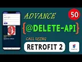 Retrofit Tutorial - DELETE REQUEST PART 7