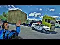 Download Lagu A POLÍCIA TRANCOU A RODOVIA PRA EU PASSAR - Vida de Caminhoneiro 346 - Euro Truck Simulator 2