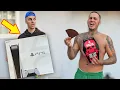 Giving Strangers New PS5 And iPhone 15 If They EAT The Pequi One Chip