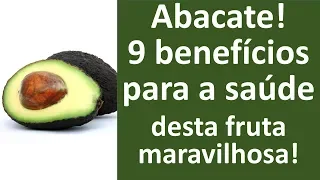 Abacate! 9 benefícios para a saúde desta fruta maravilhosa! | Dr. Marco Menelau