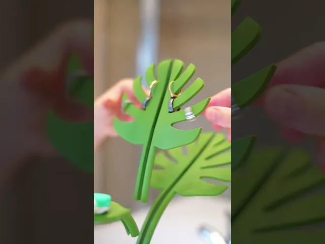 Mirror Monstera - Bathroom Organizer that Mounts to the Mirror video thumbnail