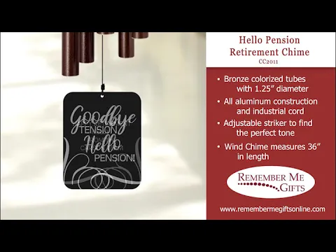 Hello Pension Retirement Chime - CC2011