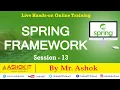 Spring Framework By Mr Ashok Session - 13 Ashok IT