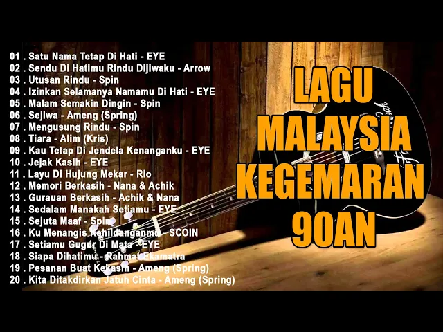 Download MP3 Satu Nama Tetap Di Hati - Lagu Malaysia Kegemaran 90an -  Lagu Kenangan Sepanjang Masa