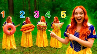 Five Princess Jumping on the Bed | Kids Song and Nursery Rhymes | Ksysha Kids TV