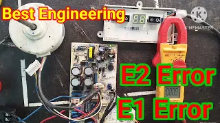 Voltas AC E1 E2 error solution