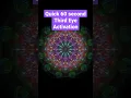 Download Lagu Aktivasi Mata Ketiga Cepat 60 Detik #shorts #spiritualawakening #meditasi #aktivasienergi
