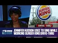 Jennifer Hudson Used to Sing While Working the Drive-Thru at Burger King 2014