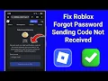 Roblox Password Reset Code Not Coming Fix Roblox Verification Code Problem 2025