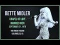 Bette Midler - Chapel of Love / Married Men (Live)