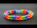 DIY - How to make Rainbow Loom Bracelet with your fingers