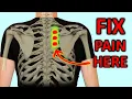 Rhomboid Pain How To Fix Shoulder Blade Pain Quickly