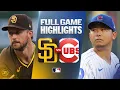 PADRES vs CUBS Full Game Highlights June 29 2026 MLB Season