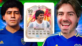 FINALMENTE CONSEGUI MARADONA 99!!! FUT DRAFT