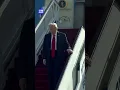 Donald Trump lands in Israel 9 News Australia