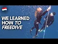 Lagu Freediving Adventure in Amed, Bali | We Learned How do it! 🇮🇩 (With No Experience)