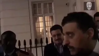 الأمير أحمد بن عبدالعزيز في لندن يقول للمعارضين بعد ماهتف بالقول يسقط آل سعود رد الأمير أحمد 