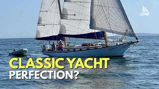 This Herreshoff Classic Isn t What It Looks Like 1985 Molly s Cove 38 99k TOUR