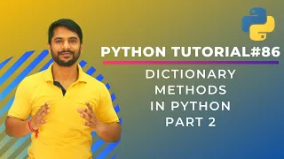 Python Tutorial for Beginners - Dictionaries Functions