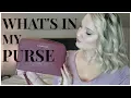 WHAT S IN MY PURSE Michael Kors Jet Setter Crossbody