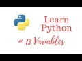 Learn Python Episode Variables
