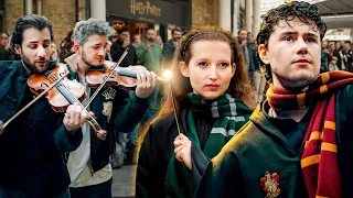 Magical Harry Potter Flashmob on 9¾ Platform