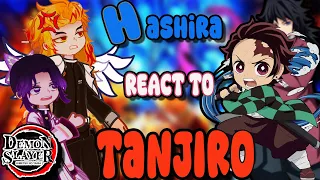 HASHIRAS React To TANJIRO KAMADO ANGST FUTURE KNY Time Travel PAST Gacha Reaction 