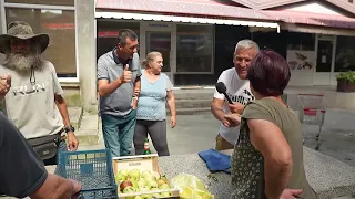 STIGLI SMO NA ZELENI PIJACU U ZAVIDOVICIMA !!