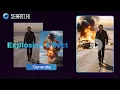 Explosion Effect Tutorial Cinematic Explosions Prompts On Screen
