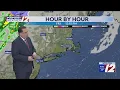 WPRI 12 Weather Forecast for 26 Cool and dry today