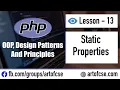 Object-Oriented PHP Bangla Tutorial - 13 static properties