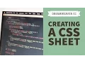 Creating a CSS sheet in Dreamweaver CC