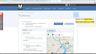 L2 - How to create your Trip Planner using WMATA Trip Planner App
