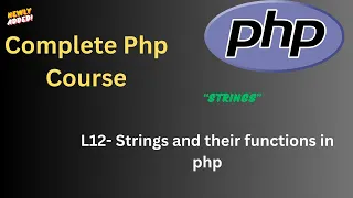 L-12 Master PHP Strings Essential Functions Explained for Beginners