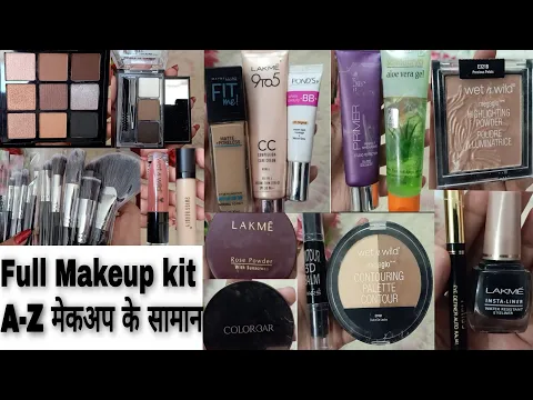 Download MP3 Full makeup kit | Beginner makeup kit | Affordable bridal makeup kit  | Beauty Tips