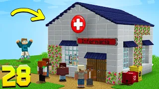 FIZ UM MINI HOSPITAL PARA OS NPCS! | FAZENDINHA DO CREATE 2 #28