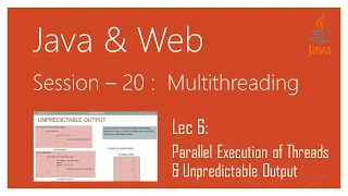 Multithreading in Java Parallel Execution of Threads Unpredictable Output