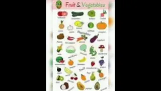 تعلم مع جودي مجموعه من كلمات اللغة الإنجليزية معاني فواكه 