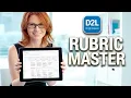 D2L Brightspace - Create an Analytic Rubric