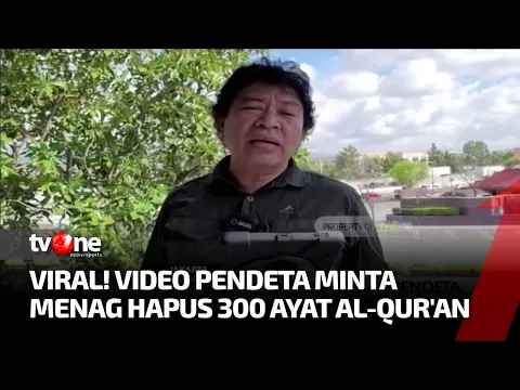 Pernyataan Kontroversial Pendeta Minta Hapus 300 Ayat Al-quran