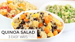 In today's video I'm showing you how to make one of my favorite quinoa salad recipes! We're making a. 