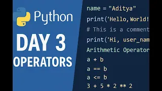 Python 3 - Live Lesson 3