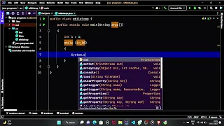 While loop with java intellij idea coding